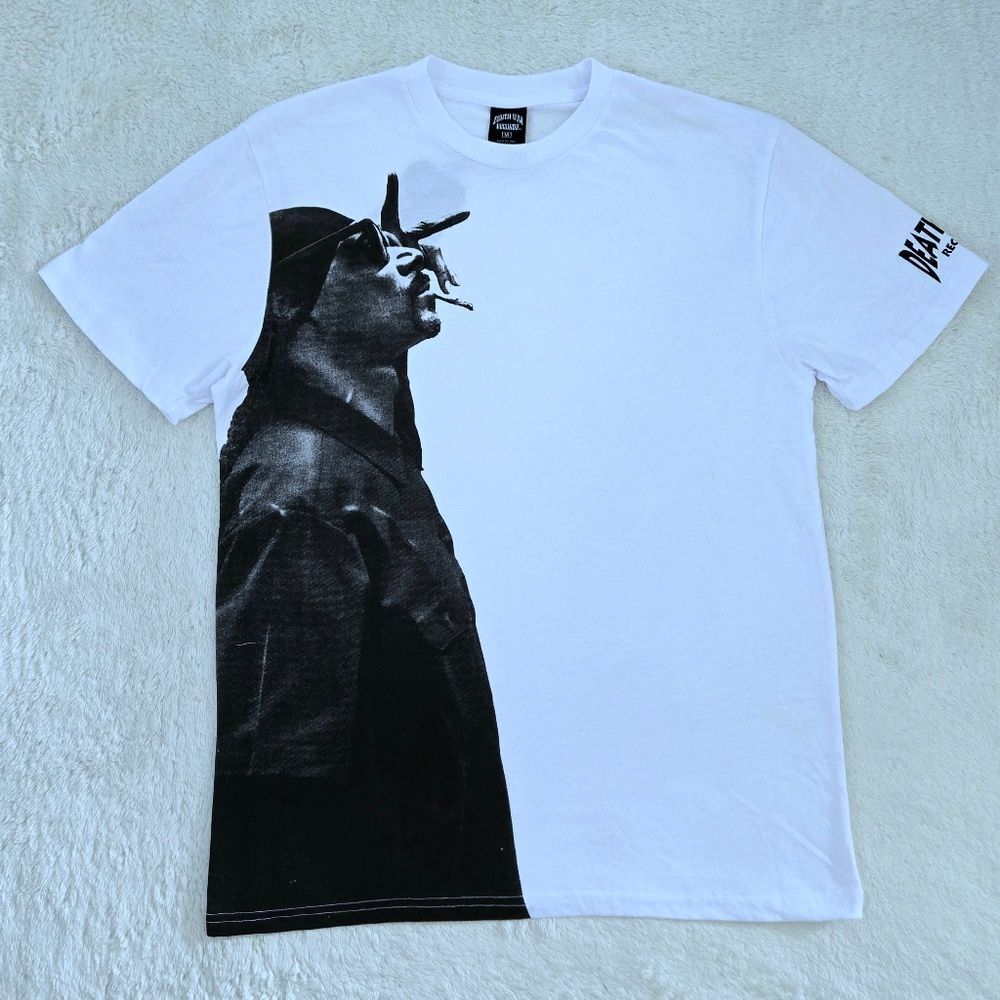 Death Row☠ Records Acid🧪 Wash Snoop Dogg🐕 Graphic Tee👕 - NWT